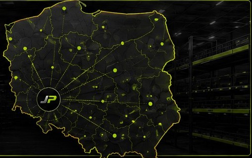 Mapa działania JP SYSTEM